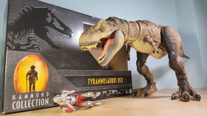 Unboxing the GIANT SIZED Mattel Hammond Collection T-rex ( Tyrannosaurus Rex) Jurassic Park