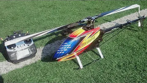 Align T-rex 500Pro DFC RC Helicoper Flight