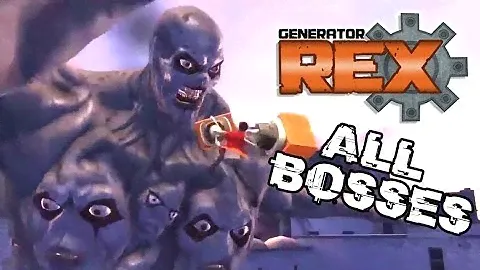 Generator Rex: Agent of Providence All Bosses | Boss Fights  (PS3, X360, Wii)