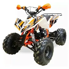 Квадроцикл MOTAX ATV T-Rex-LUX 125 (бело-оранжевый)