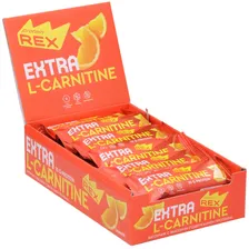 Батончик Protein Rex протеиновый Extra L-Carnitine Апельсин 40г