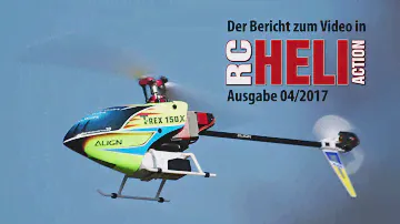 Test + Review T-Rex 150 X von Align/freakware – so programmiert man mittels Bluetooth und App