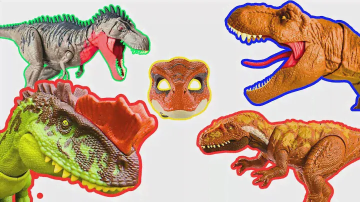 Special Jurassic Park & Jurassic World Dinos:T-REX Velociraptor Ceratosaurus Indoraptor & more!
