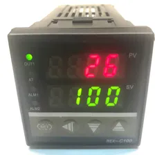 REX-C100FK07-MxAN Термоконтроллер 48х48, выход реле, 230АС
