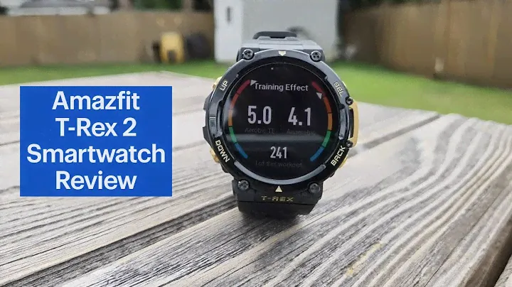 Обзор умных часов Amazfit T-Rex 2