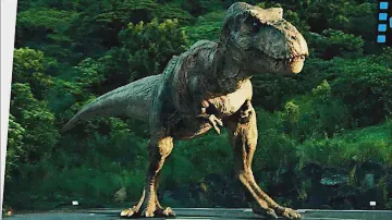 T-Rex Final Roar / Ending Scene | Jurassic World (2015) Movie Clip