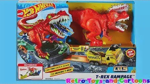 Hot Wheels T-Rex Rampage Mattel Commercial Retro Toys and Cartoons