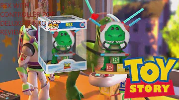 Toy Story 2- Rex With Controller Pop Deluxe Funko Pop Review