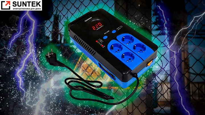 Релейный стабилизатор напряжения SUNTEK PR-1000BA. Распаковка, тест, обзор