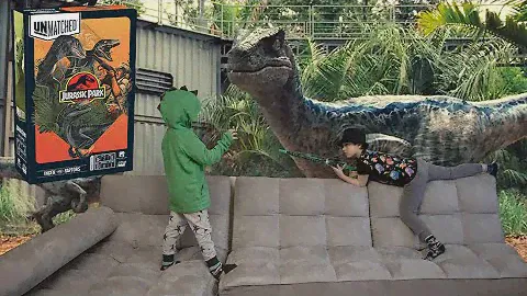 Играем Unmatched: Jurassic Park INGEN VS Raptors