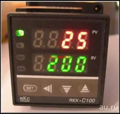 Программируемый ПИД контроллер (ПИД регулятор) температуры REX-C100 (FK02-M*AN DN) Relay pid Терморегулятор Термостат