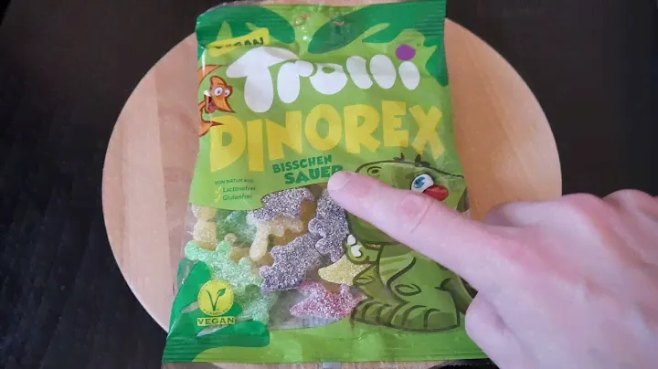 Trolli DinoRex 🦖🦕 Sauer Gezuckerte Fruchtgummi-Dinosaurier 😎💪