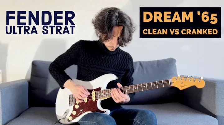 UA Dream '65 | Clean vs Cranked/Boost Tones | Fender Ultra Strat | Boss RC600 | After Midnight Style