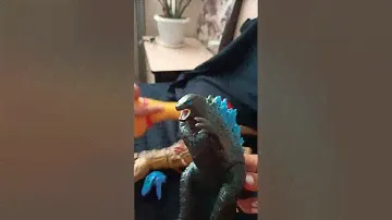 эпичная битва #динозавр #mattel #годзилла #jurassicworld