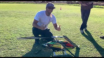 Danny Szabo ALIGN Trex 700 DFC Crash in Australia 2019