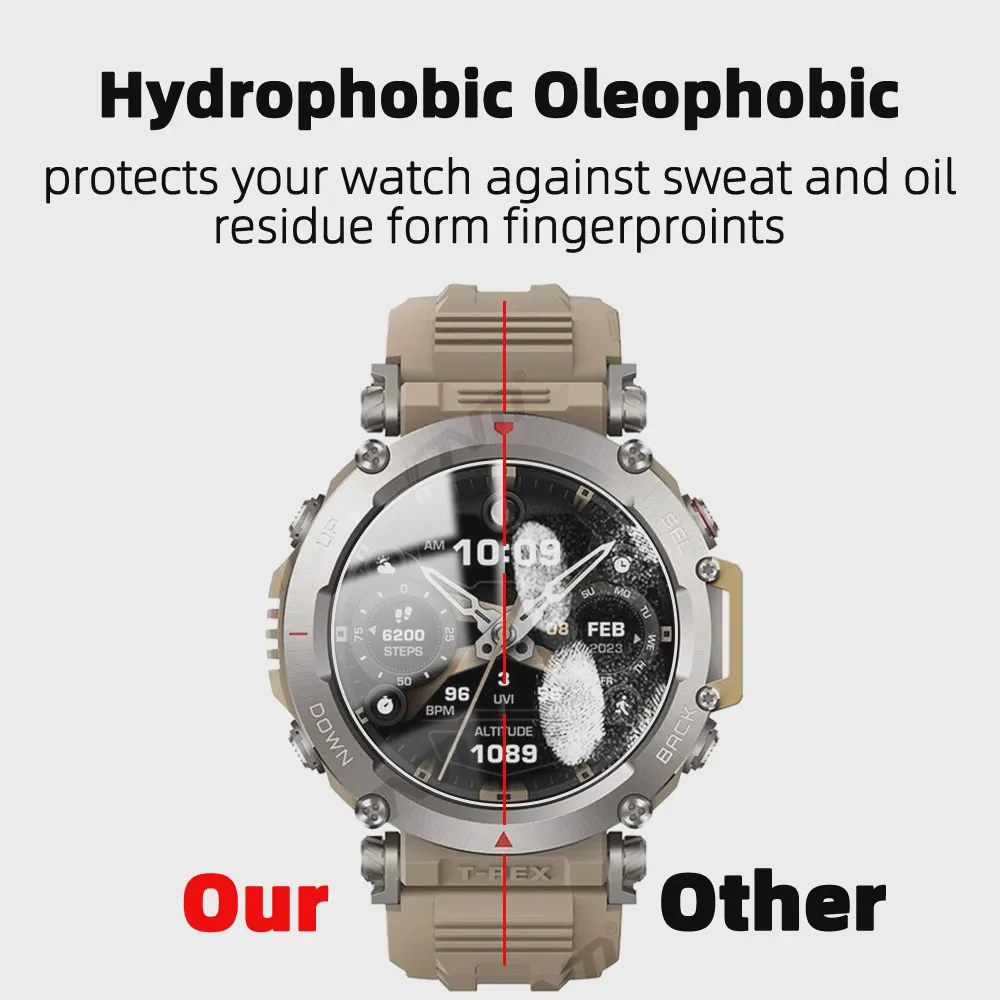 2.5D Защита экрана для Huami Amazfit T-Rex ультра закаленное стекло Защита для Amazfit T-Rex ультра против царапин стеклянная пленка (art.: 3920c16e1ec91)-0