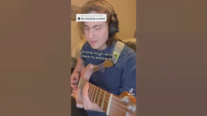 Running my guitar through a frog pedal.