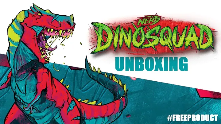 Nerf Dinosquad Unboxing: Armorstrike and Raptor-Slash Dart Blasters