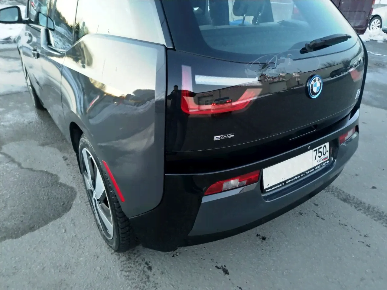ЭЛЕКТРОМОБИЛЬ BMW I3 +REX-1