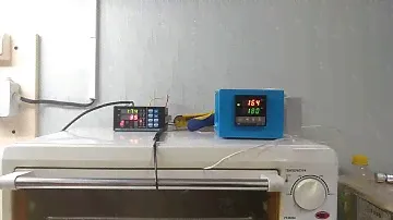 Работа термоконтроллера REX-C100FK02-V*AN