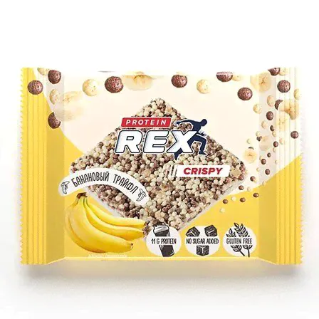 ProteinRex Хлебцы протеино-злаковые 55г (Банановый трайфл)