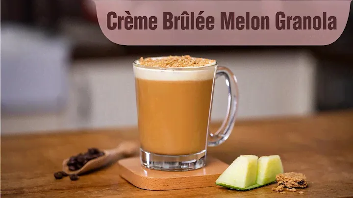 How To Make Crème Brûlée Melon Granola | DIY Coffee | UFC Velvet Oat Milk Barista
