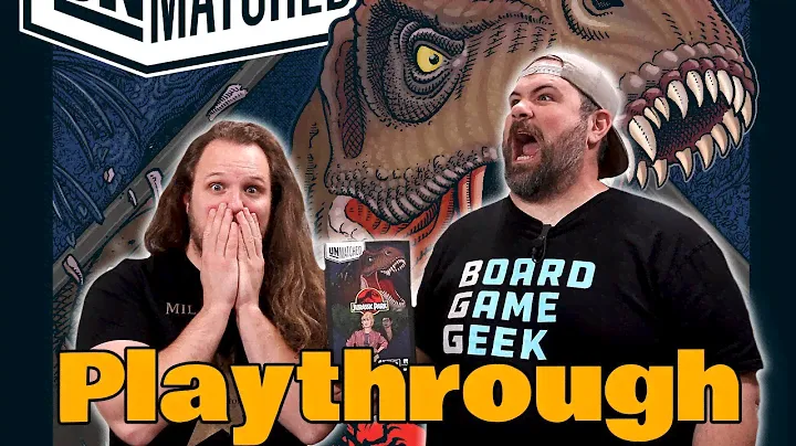 Unmatched T Rex Vs Dr.  Sattler Full Playthrough | The Game Haus