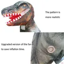 Гигантские надувные костюмы динозавра для взрослых костюм талисмана t rex на