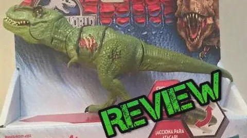 Jurassic World Bashers and Biters Green T-Rex Review