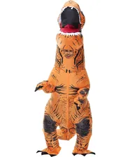Надувной костюм динозавра T-REX