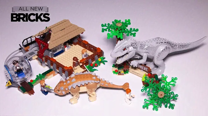 Lego Jurassic World 75941 Indominus Rex vs. Ankylosaurus Speed Build