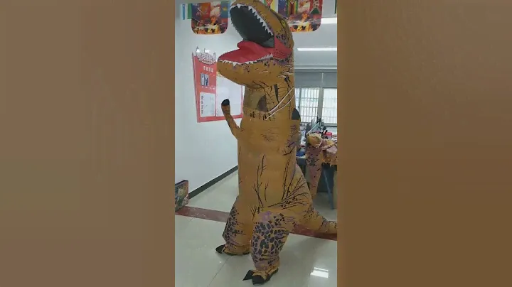 Plus size dinosaur suit