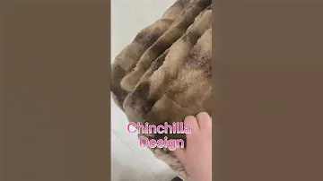 MWFur Chinchilla Rex Rabbit Plate Real Rex Rabbit Fur Throw Factory OEM Luxury fur Plate Brown Color