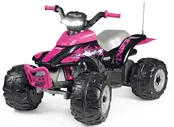 Детский электроквадроцикл Peg Perego Corral T-Rex 330w Розовый