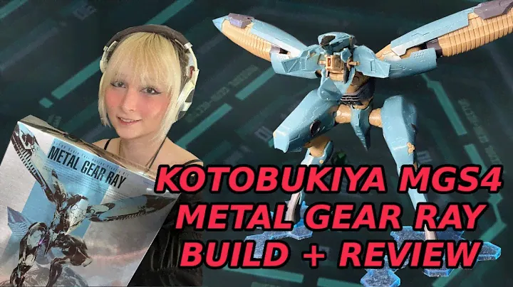 Kotobukiya Metal Gear Ray (MGS4) Build and Review!