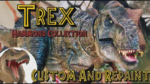 Custom & Repaint Trex Hammond Collection - Jurassic Repaints