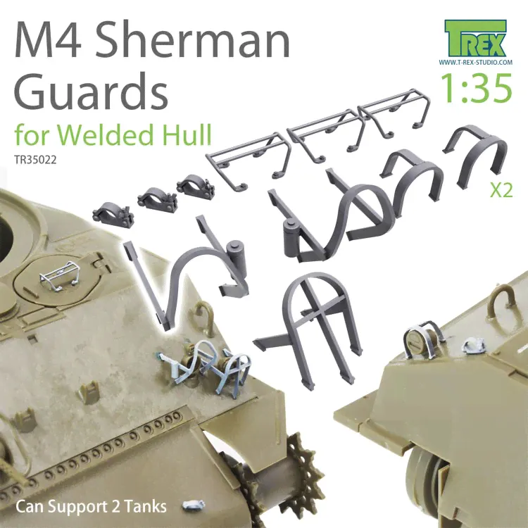 T-Rex 35022 1/35 Ограждения M4 Sherman