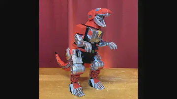 Super7 POWER RANGERS Tyrannosaurus Dinozord Figure | Collectible Review