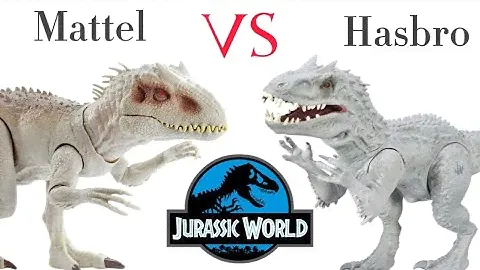 Mattel vs hasbro/Jurassic world comparison