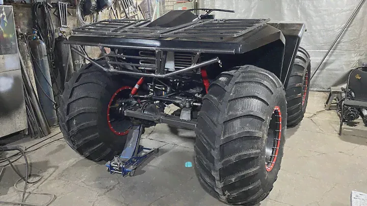 СБОРКА И ЗАПУСК КВАДРОЦИКЛА T-REX