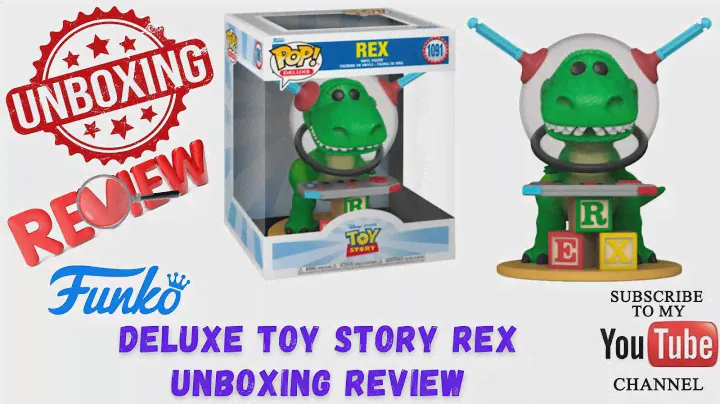 Funko Pop Deluxe Toy Story Rex Unboxing Review