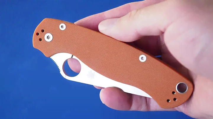 Нож Spyderco Paramilitary 2 C81GPBORE2 CPM-REX45 USA