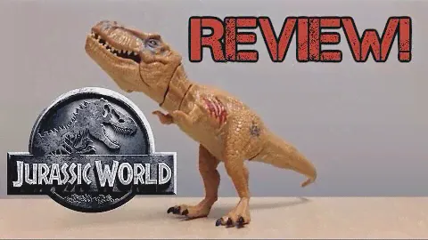 Jurassic world basher/biter trex review