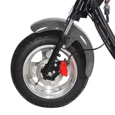 Электроскутер Minako Rex Citycoco 2000w двухколёсный чёрный