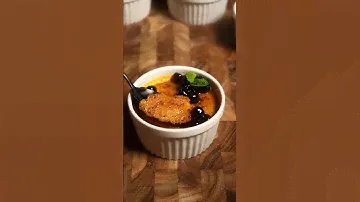 Thai Tea Crème Brûlée w/ PROTEIN!
