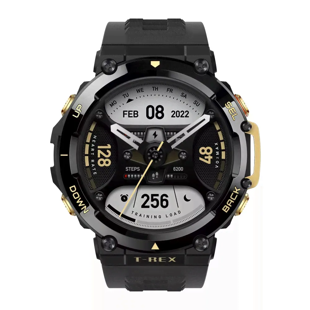 Часы Xiaomi Amazfit T-REX 2 Astro Black & Gold-3