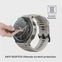 🛍 Защитное стекло 9H для смарт-часов Huami AMAZFIT T-Rex TRex Pro, 2 шт.