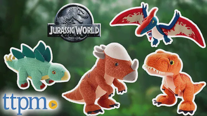 Jurassic World Dinosaurs - T Rex, Pteranodon, Stegosaurus, Stygimoloch Stiggy Plush | Mattel Toys