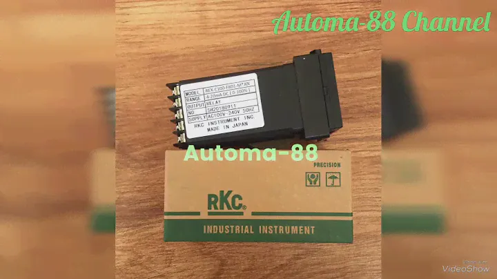 Test Pembacaan RKC REX-C100 Digital Process Indicator Controller Input 4-20mA Range 0-100%