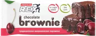 Пирожное «ProteinRex» протеиновое, «Брауни» вишневое, без сахара, 50 г